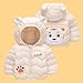 Kids Girl Boy Down Jackets Hoods Outfit for Child Fleece Lined Wool Padded Thermal Puffer with Hood Winter Fall Zip Up 2025 Soft Comfy Clothes Fashion 12 Months