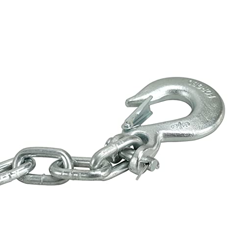 Joyokyopk 3/8" X 35" Safety Chain For Towing With Slip Hook 17,000 Lb Trailer Tow Pair #TOP4