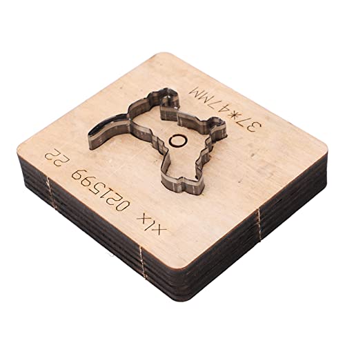 Matrice de découpe chien en métal robuste pour customiser vos cuirs - 8