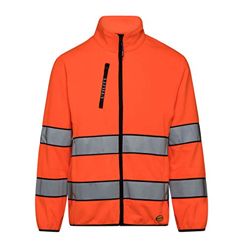 Diadora PZ High Visibility SWEAT PILE HV 20471:2013 3RD CAT, 97035 Orange Fluo Iso20471