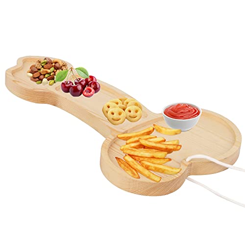 1 Pack Wood Board Cheese Aperitif Tray Charcuterie Boards, 9.5"X 5.9" Funny Kitchen Wine Meat Platter Unique Bachelorette Party Women Gifts For Housewarming Bachelor Party, Anniversary Wedding Couple #TOP5