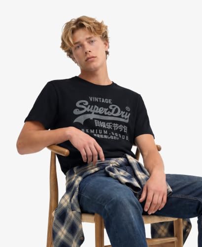 T shirt Superdry Homme T shirt Paquet de 1 VI Classic Tee EU - vue 4