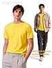 TACVASEN Mens Plain T Shirts Crew Neck Short Sleeve Yellow T Shirt Basic Lightweight Soft Cotton Tops for Men UK Yellow 3XL #3