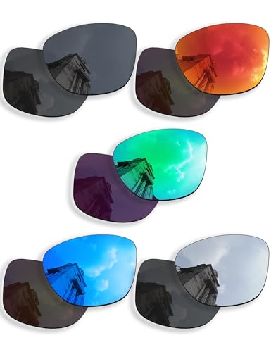 Image of 5 Pairs Polarized Replacement Lenses for Ray-Ban Meta Wayfarer (Gen 2) RW4012 50mm Smart Sunglasses, Anti-Scratch and Impact Resistant