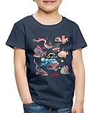 Shirt fällt klein aus. Beachten Sie bitte folgende Größenangaben zu Länge und Brustweite, flach liegend gemessen: 98-104 (2 Jahre) 40.5 x 29.5 cm, 110-116 (4 Jahre) 44.5 x 31.5 cm, 122-128 (6 Jahre) 49.5 x 34 cm, 134-140 (8 Jahre) 56.5 x 38 cm