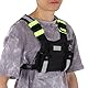Annadue Universal Radio Brustgurt, Grün Reflektierende Front Pack Tasche Holster Weste für Funkgerät Walkie Talkie, für , für Kenwood, für , für TYT, Etc