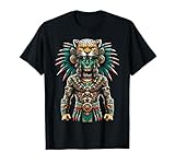 Aztec Jaguar Warrior Aztec Culture Mayan Indigenous T-Shirt