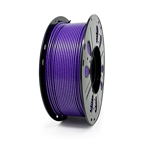 Filament PLA pailleté violet 1.75mm idéal pour décors de fête