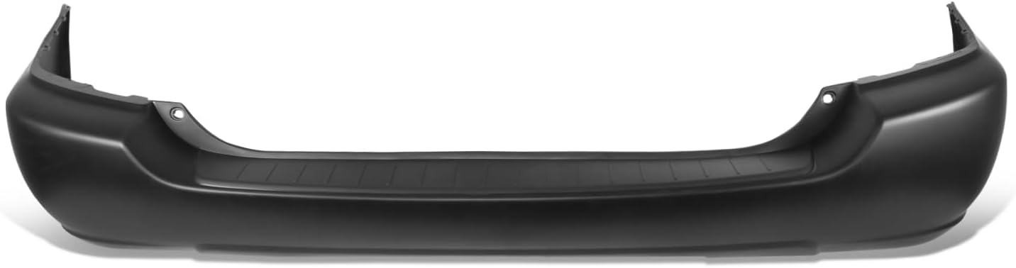 DNA MOTORING Factory OE Rear Bumper Cover Compatible With Highlander 2004-2007 / Fits Base, Limited, TO1100231 2004 2005 2006 2007, OEM-BUMP-TO1100231