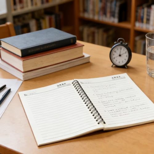 Carnets à spirales kraft A5 lignés pour organiser vos notes - 6