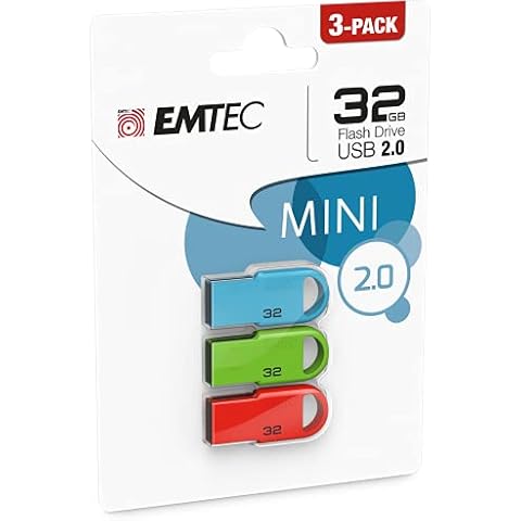 EMTEC D250 Lot de 3 Clés USB 16Go Cover