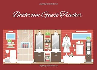 Bathroom Guest Tracker: A journal Gag Gift for home, cottage or apartment etc