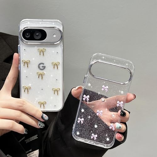 Coque Google Pixel 9a antichoc TPU souple transparent noeud