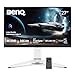 BenQ MOBIUZ EX271U 27” 4K UHD 165Hz Gaming Monitor, 1ms GtG, AMD FreesSync Premium, DP 1.4, HDMI 2.1, 65W USB-C, 95% P3, Height Adjust, eARC (7.1 Channel), KVM,AI Color Adjustment, Remote Controller