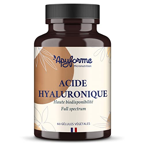 APYFORME - Acide Hyaluronique Haute Biodisponibilité - 60 Gélules - Fabriqué en France