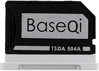 BASEQI FBA_iSDA504ASV aluminum microSD Adapter works with MacBook Pro 15" Retina (Late 2013 onwards)