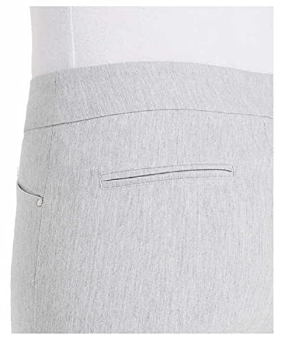Hilary Radley Ladies' Pull On Ankle Pants (Heather Light Gray, XX-Large)4
