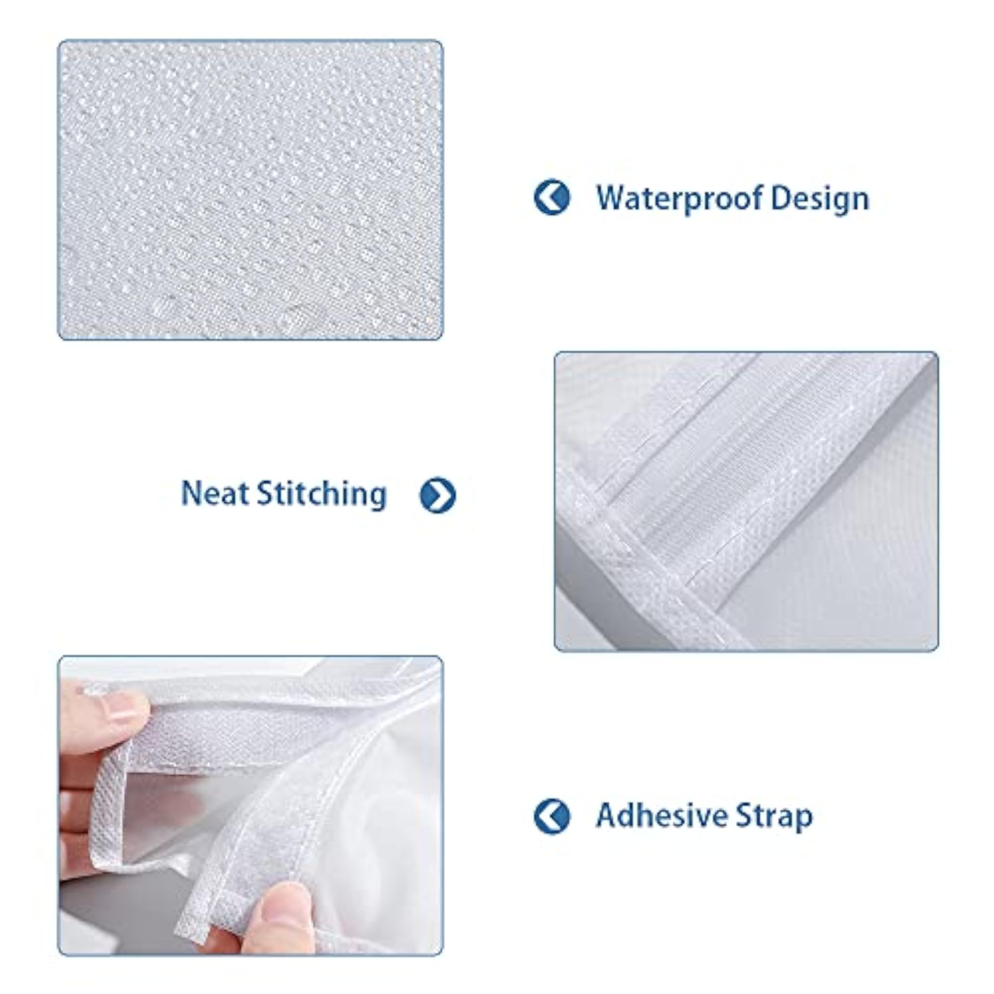 Hanging Garment Storage Bag, Translucent Dustproof Waterproof