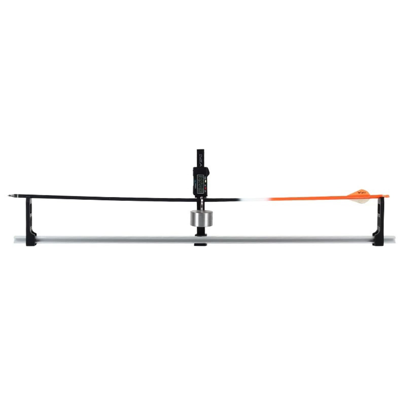 SUZLAZYR Archery Arrow Spine Tester, Electronic Carbon Arrow Shafts Flexure Deflection Detector Tool Arrow Straightness Tester with Digital Display