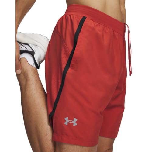 Under Armour Herren Launch 7'' Shorts Rot L – Ansicht 4