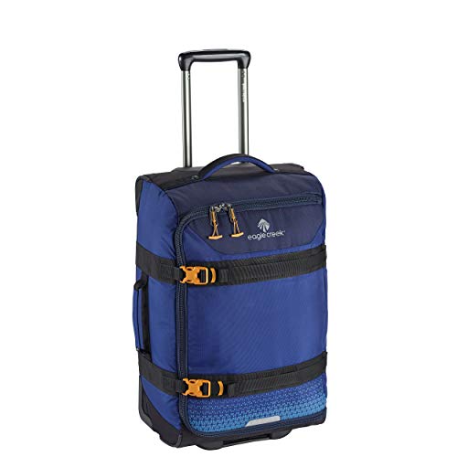 Eagle Creek Expanse Wheeled Rolling Duffel Carry-On Bag, Twilight Blue