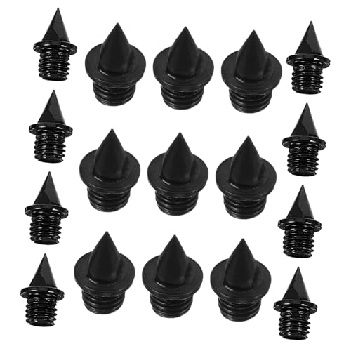 LIOOBO 20pcs Carbon Studs Replacement Spikes Shoes Spikes Steel Material Easy Install Remove