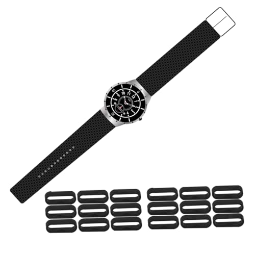 Bisel de silicona bucle de correa de reloj para asegurar tu banda en el gimnasio 2