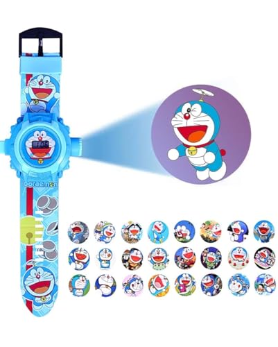 TONSY Digital 24 Images Projector Sky Blue Doraemon Boy Watc...