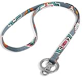 Vera Bradley Lanyard in Painted Medallions