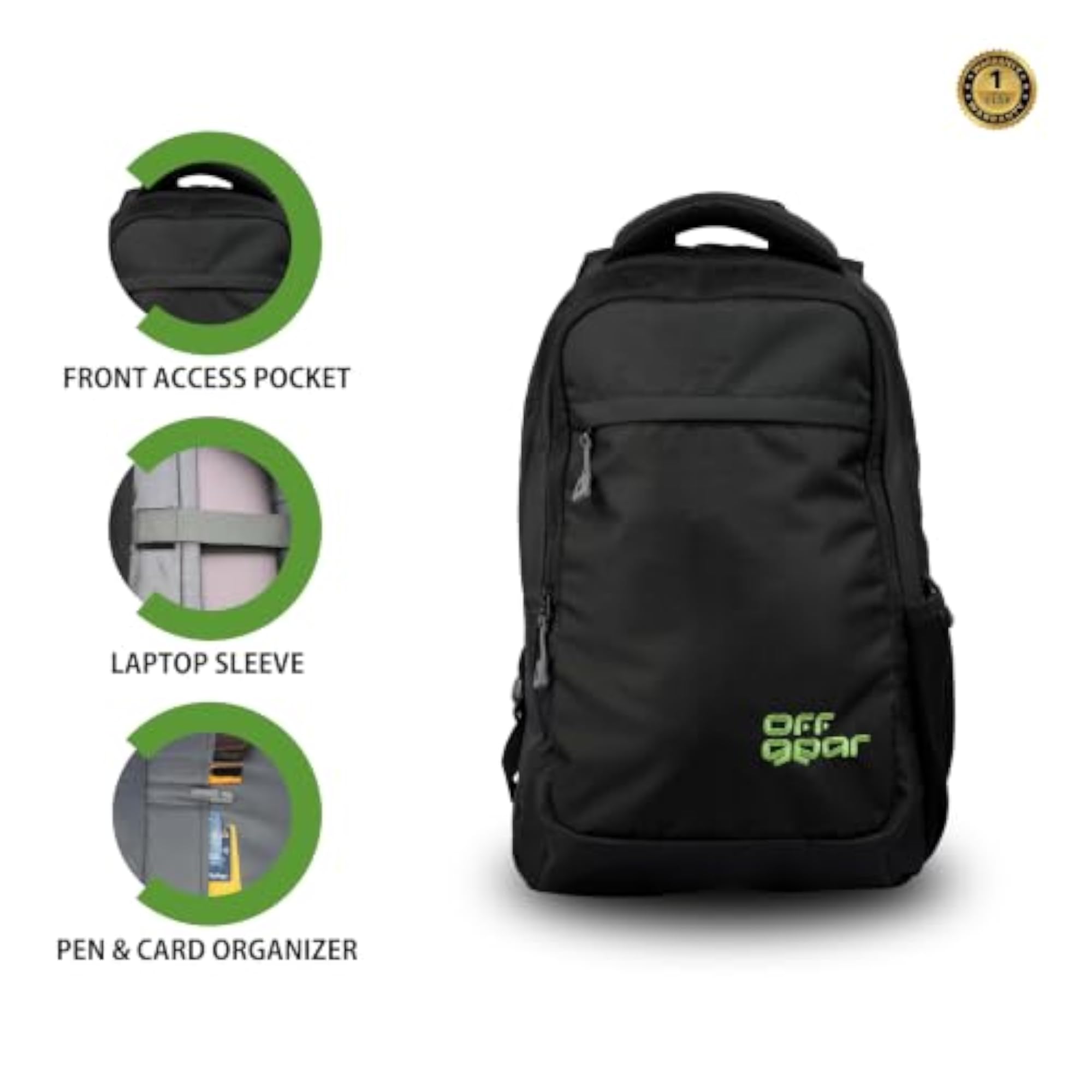 TEKZO Black Backpack