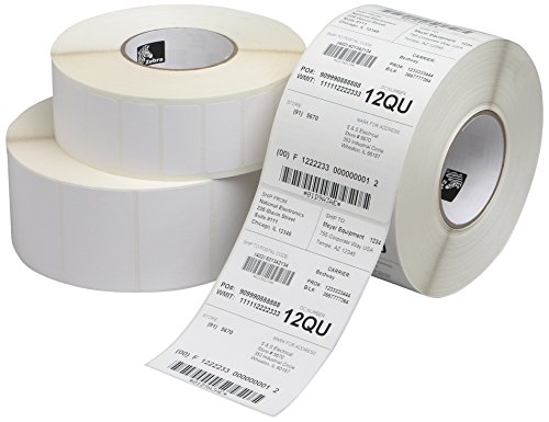 Zebra Technologies 10010038 Direct Thermal Label, Z-Select 4000D, 1.25