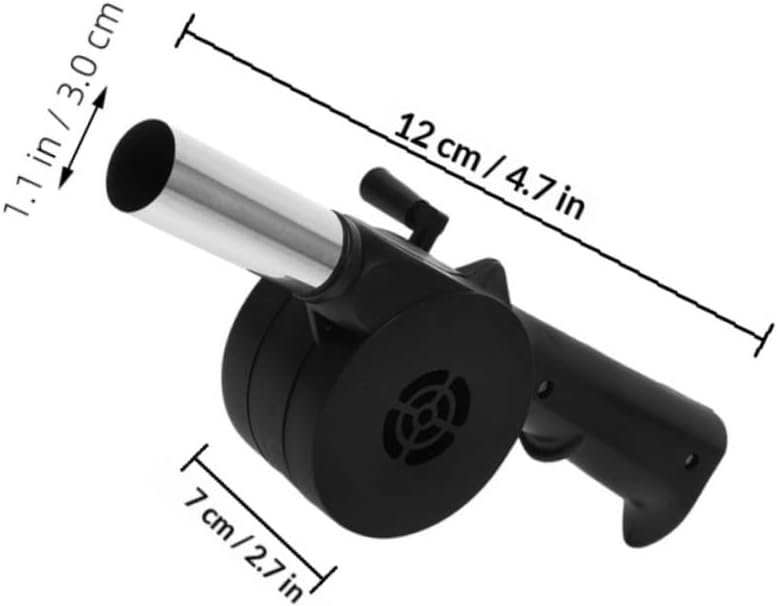 Manual Bbq Blower Fan for Outdoor Cooking, Grilling and Campfire Charcoal