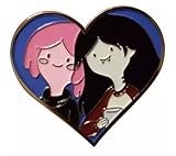 Come Along With Me Adventure Time Cartoon Animated TV Show Heart Love 1.5' Enamel Pin Badge