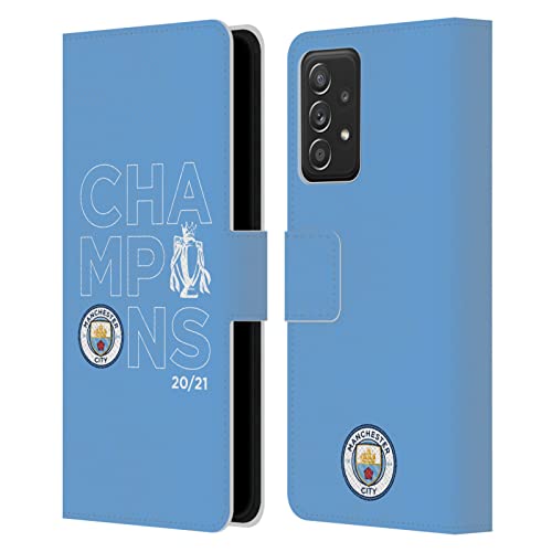 Étui Manchester City Galaxy A53 5G housse portefeuille cuir