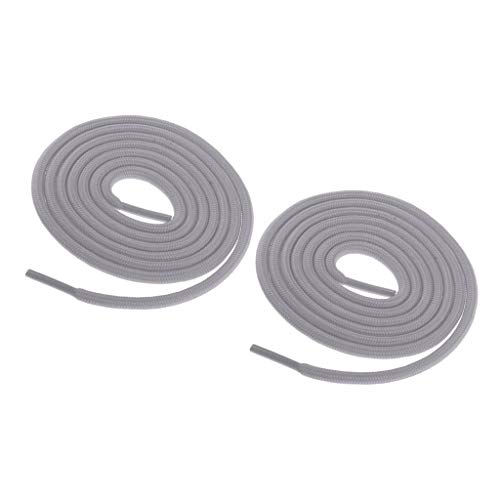 4pcs Cadarços Cadarços Pretos Para Tênis, Botas, E Casuais