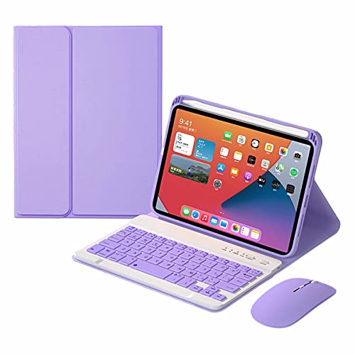 IPad Air 5 (2022) / Air 4 (2020) 10.9C`pL[{[hP[XAPencilz_[A{ ΂ŒE\ȃCXL[{[hABluetooth}EXt,F