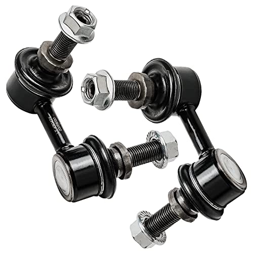 Image of Detroit Axle - 4WD Front Struts & Coil Spring Sway Bars + Rear Shock Absorbers Replacement for 2005-2019 Nissan Frontier 4.0L