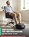 Snailax Shiatsu Foot Massager with Heat, FSA Eligible, Kneading, Compression, Vibration, Feet Massage Machine for Plantar Fasciitis, Neuropathy, Foot Warmer, Gifts for Women Men,Size 13