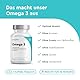 Omega 3 400 Kapseln (+1 Jahr) - 1.000 mg Fischöl pro Kapsel - Essentielle Omega 3 Fettsäuren mit EPA & DHA -Laborgeprüft, ohne Zusätze in Deutschland hergestellt