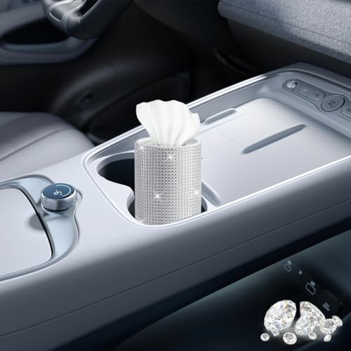 Porta pañuelos para auto con brillantes SWPHRT miniatura 5