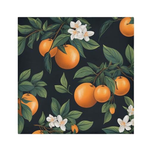 Servilletas de tela naranja 6 pcs 20x20 pulgadas miniatura 1