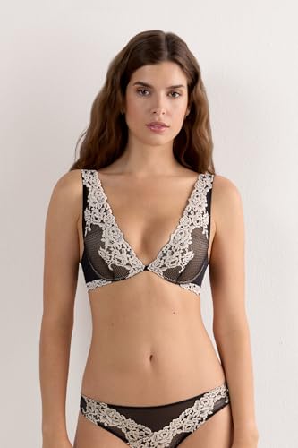 Woman's Pretty Flowers Elena Balconette Bra2