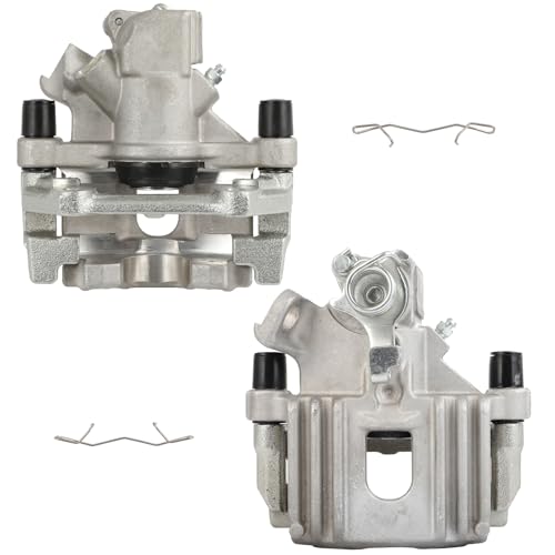Image of SCITOO Rear Left & Right Disc Brake Calipers With Bracket 19B3127 19B3126 | Fit For Mini Model - For Cooper 2003-2006 2008 2PCS