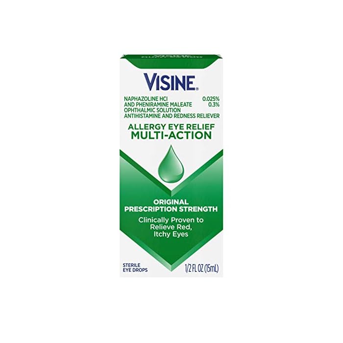 Buy Visine Allergy Eye Relief MultiAction Antihistamine & Redness