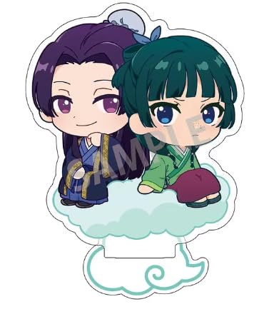 Apothecary Diaries Acrylic Stand Figure Keychain (Maomao & Jinshi/Style 2) for Anime Fans.