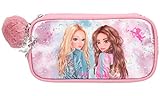 estuche top model azul Gran compartimento principal con cremallera y práctica solapa interior con espacio para escuadra, horario y mucho más