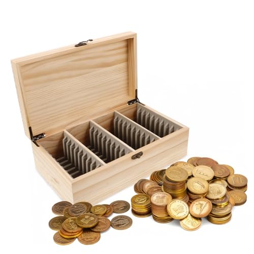 Boîte de rangement pour monnaie DOITOOL et coffret de protection réutilisable - 6