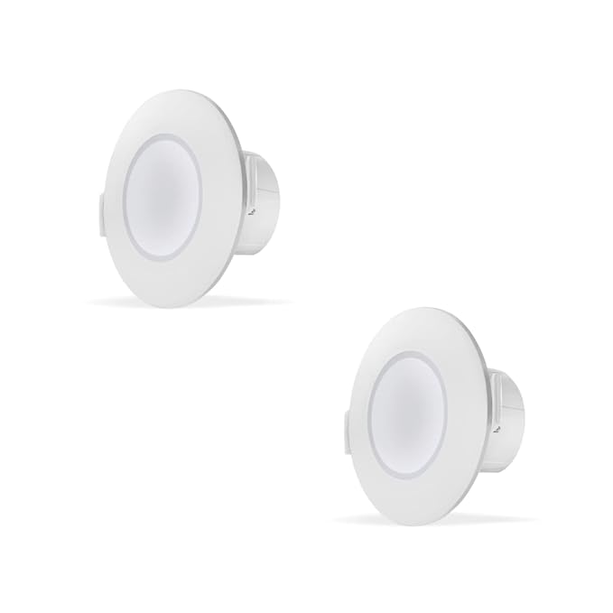Surya 3W LED Downlight AuraPlus for Domestic Use|270 Lumen| PK-2, White
