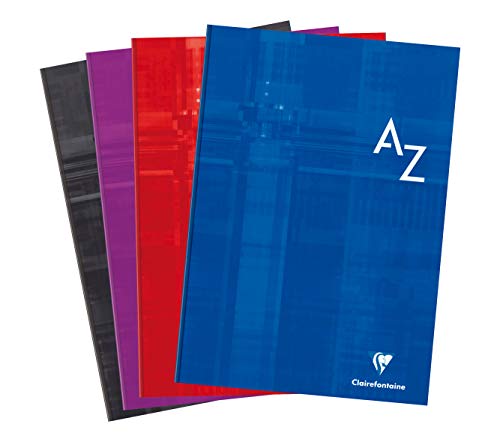 Répertoire A4 petits carreaux Clairefontaine pour organiser vos dossiers de bureau à la maison