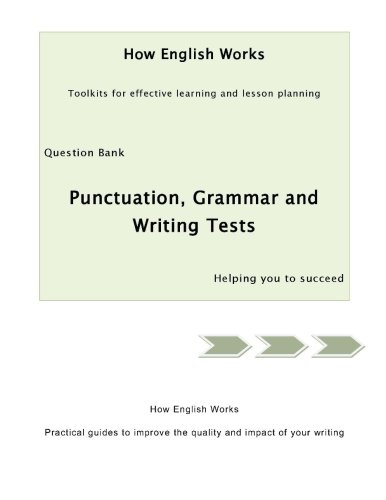 Question Bank - Punctuation, Grammar and Writing T